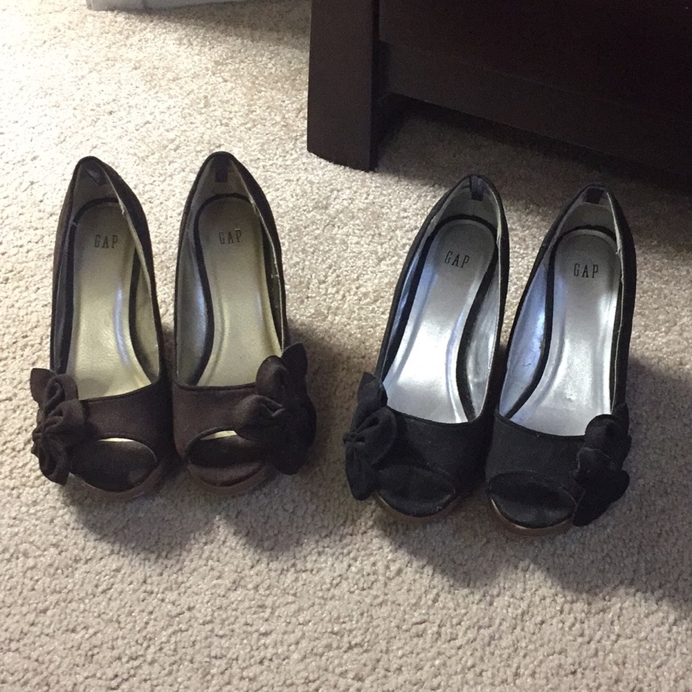Brown & Black Set of Gap Wedges - Sz 6